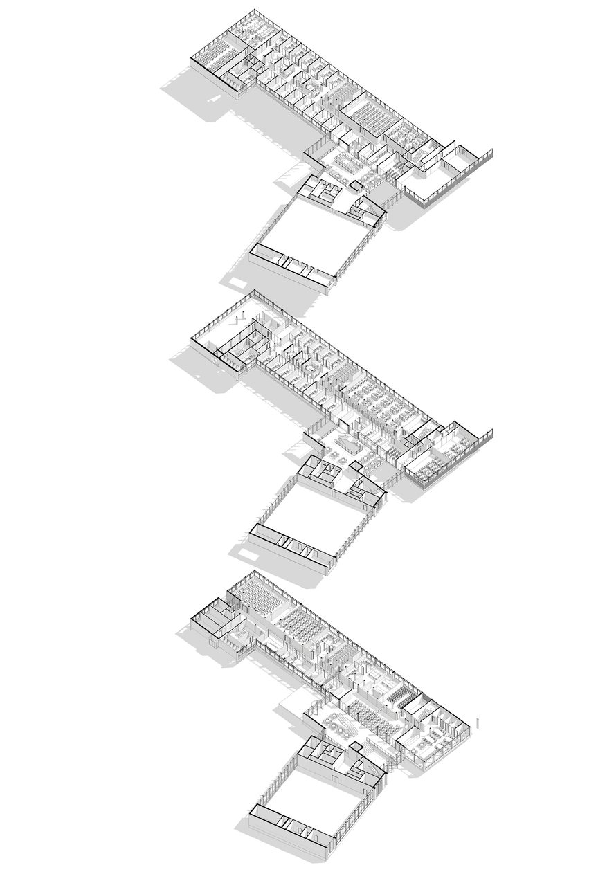 AHR University JosephPriestley BuildingConsultancy Architecture Huddersfield Drawing2