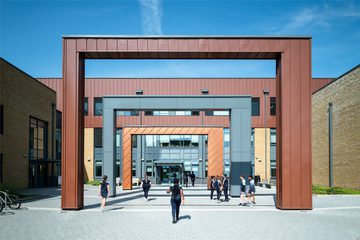 AHR School Kingsbrook Secondary School Architecture Aylesbury ext 6