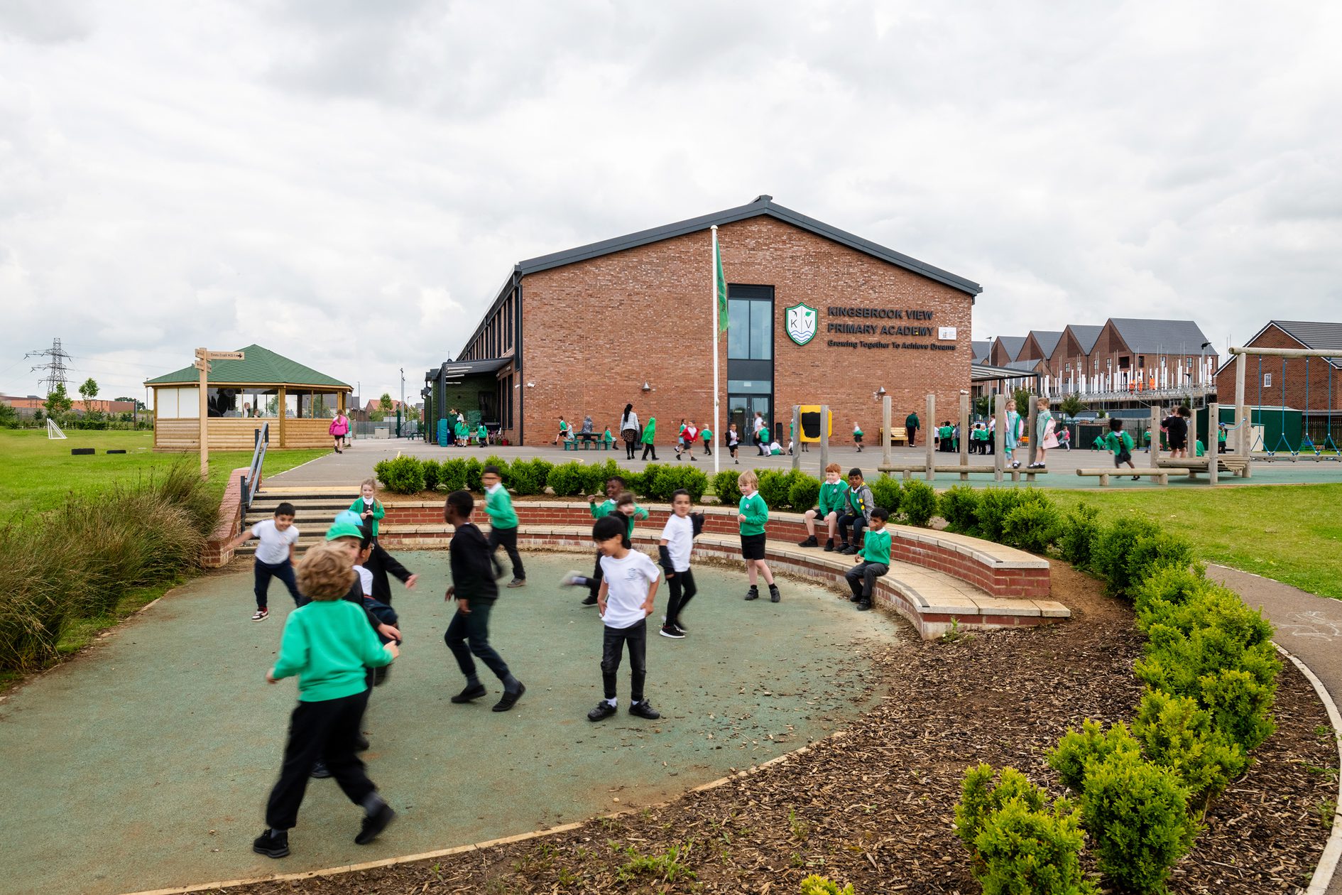 Kingsbrook View Primary School South end of school views 5