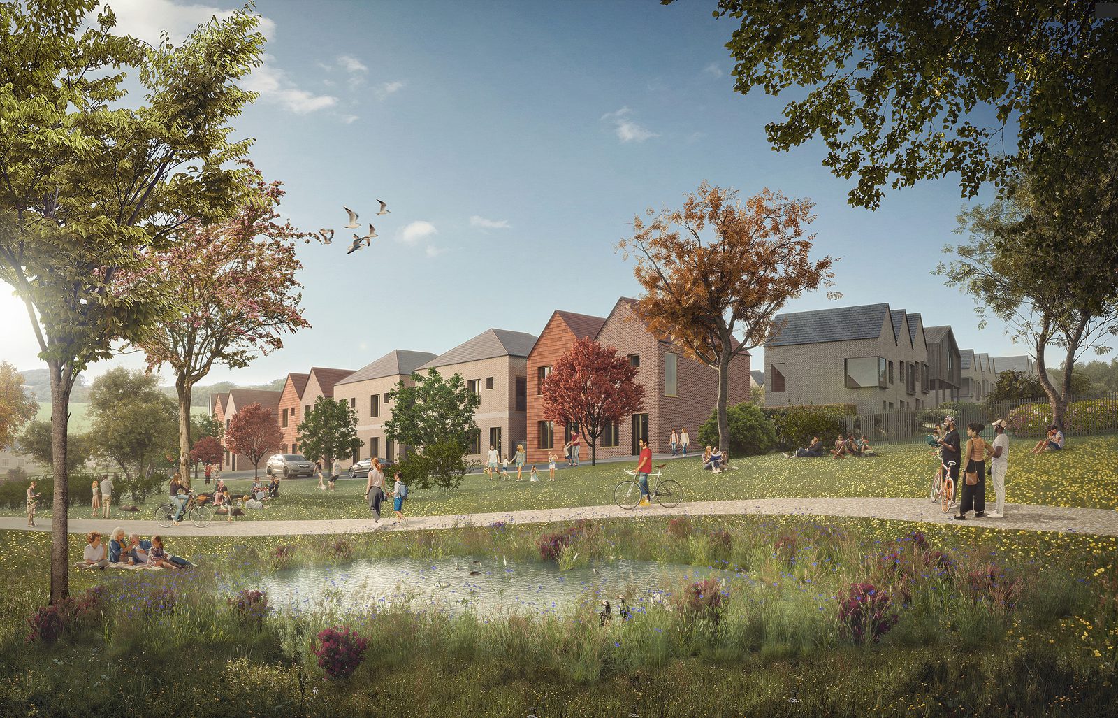 AHR Houses LangarthGardenVillage Architecture Cornwall Eyelevel1