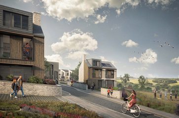 AHR Masterplan LangarthGardenVillage Architecture Cornwall Village