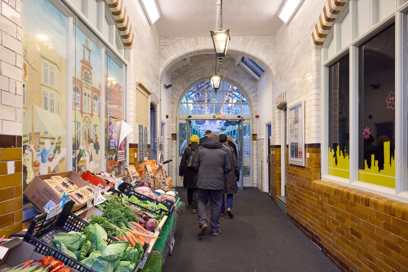 AHR Market Leek's Butter and Trestle Market Building Consultancy Leek 8042