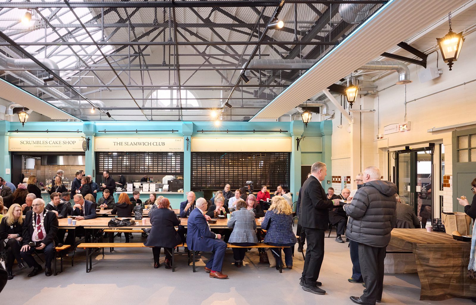 AHR Market Leek's Butter and Trestle Market Building Consultancy Leek 8276