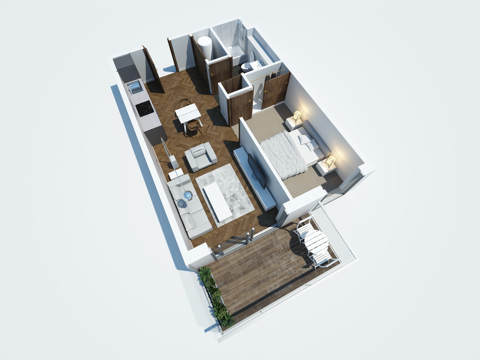 AHR Housing LightboxandtheGreenRooms Architecture Manchester Drawing2
