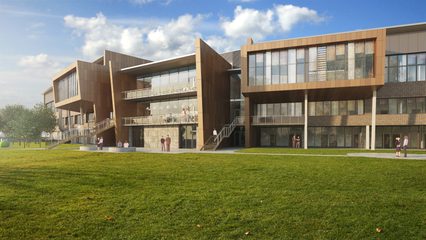 AHR-Hospital-LudlowHealth-Architecture-Exterior1-Shropshire