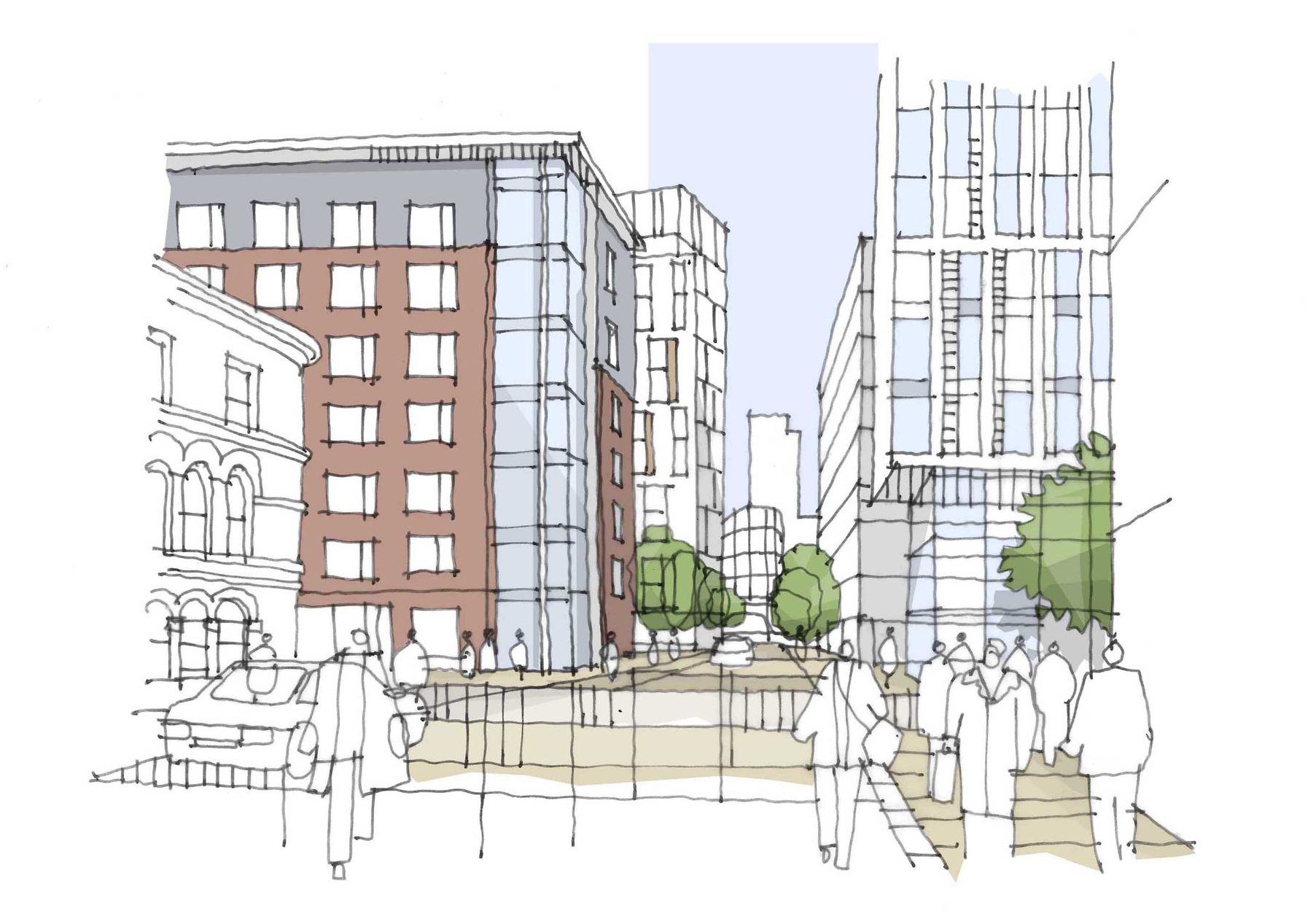 AHR-Residential-NewBaileyMasterplan-Sketch2-Manchester