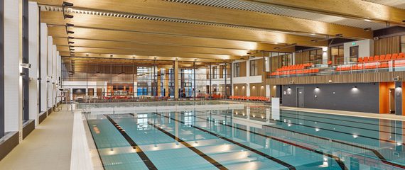 AHR Leisure Centre Places Leisure Eastleigh Architecture Hampshire Interior 11