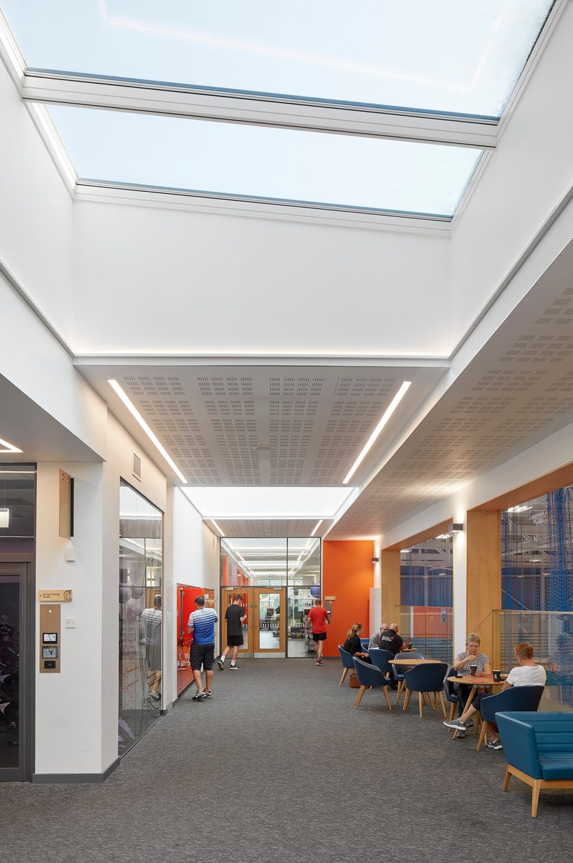 AHR Leisure Centre Places Leisure Eastleigh Architecture Hampshire Interior 2
