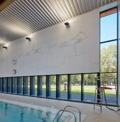 AHR Leisure Centre Places Leisure Eastleigh Architecture Hampshire Interior 3