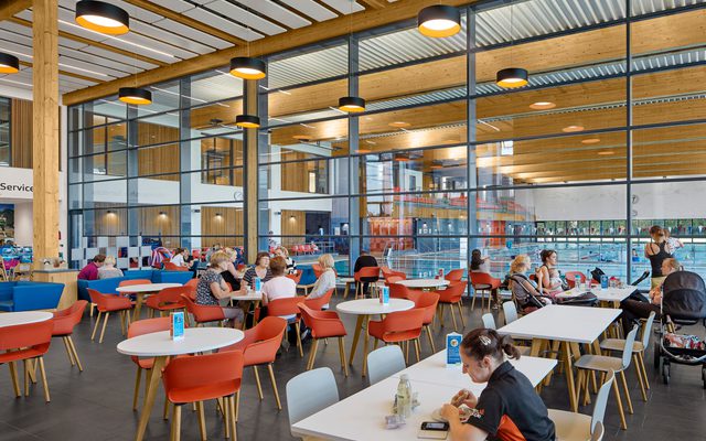 AHR LeisureCentre PlacesLeisureEastleigh Architecture Hampshire 1656