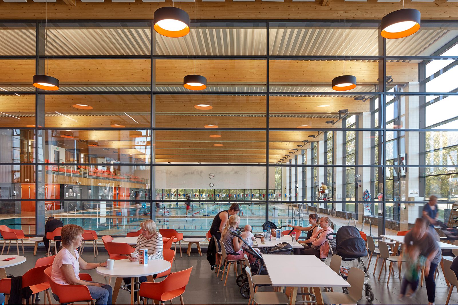 AHR LeisureCentre PlacesLeisureEastleigh Architecture Hampshire 1698