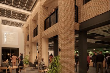 Internal View Foyer Landscape