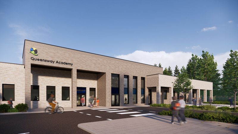AHR School QueenswayAcademy Architecture Telford 01