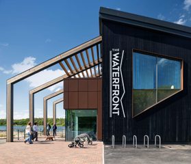AHR Visitor Centre Rother Valley Country Park Architecture Rotherham 007