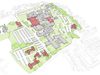 AHR Hospital Shrewsbury and Telford Hospital (SaTH) Architecture Shrewsbury aerial colour 1