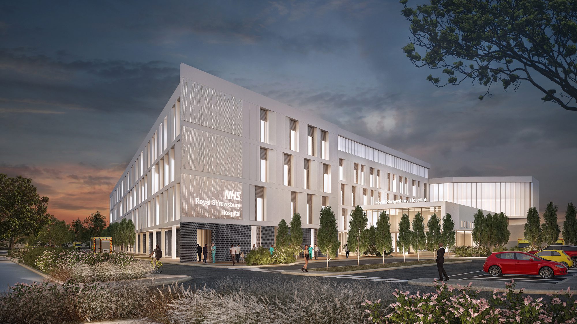 AHR Hospital ShrewsburyandTelfordHospital Architecture Shrewsbury revF