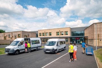 Silverwood school front elevation 2