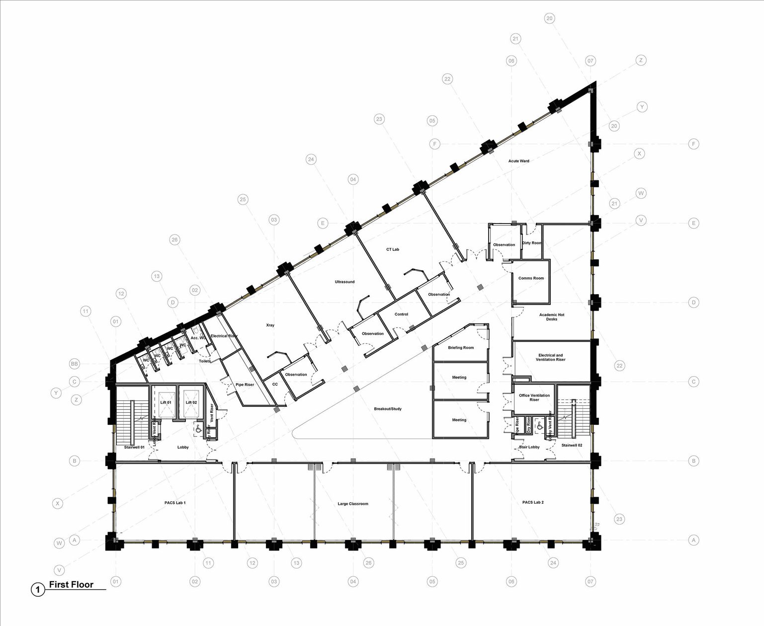 SG2 AHR B2 01 DR A 08200 Planning First Floor Plan