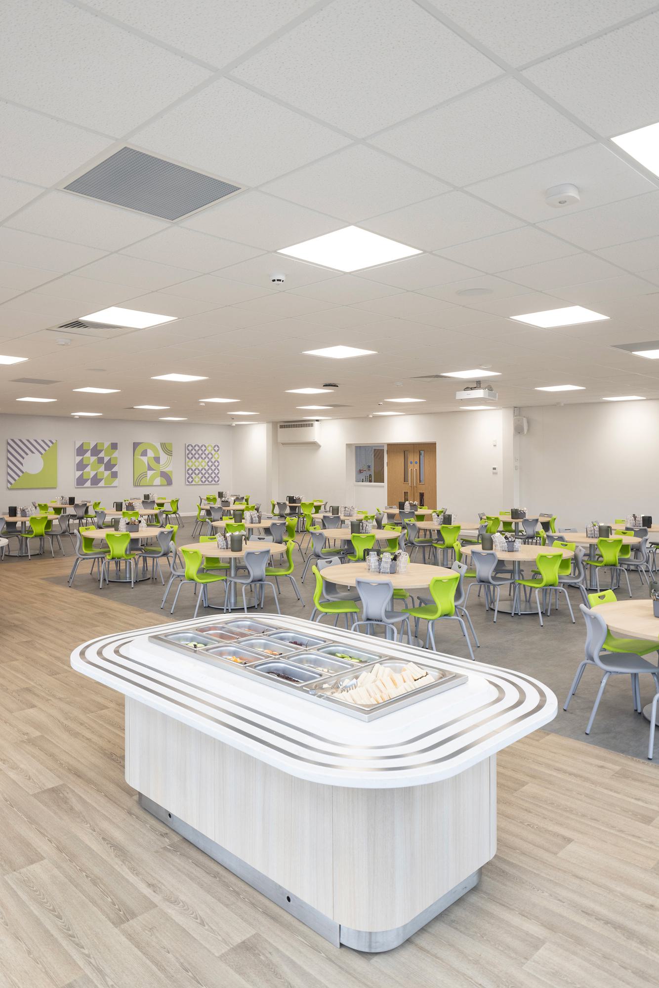 Circulation is improved in the hall