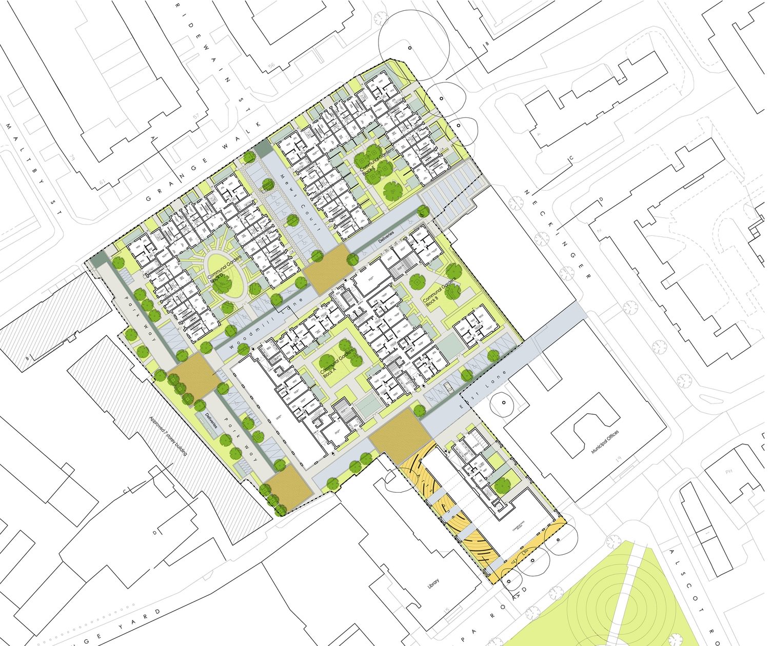 Site Plan for DA