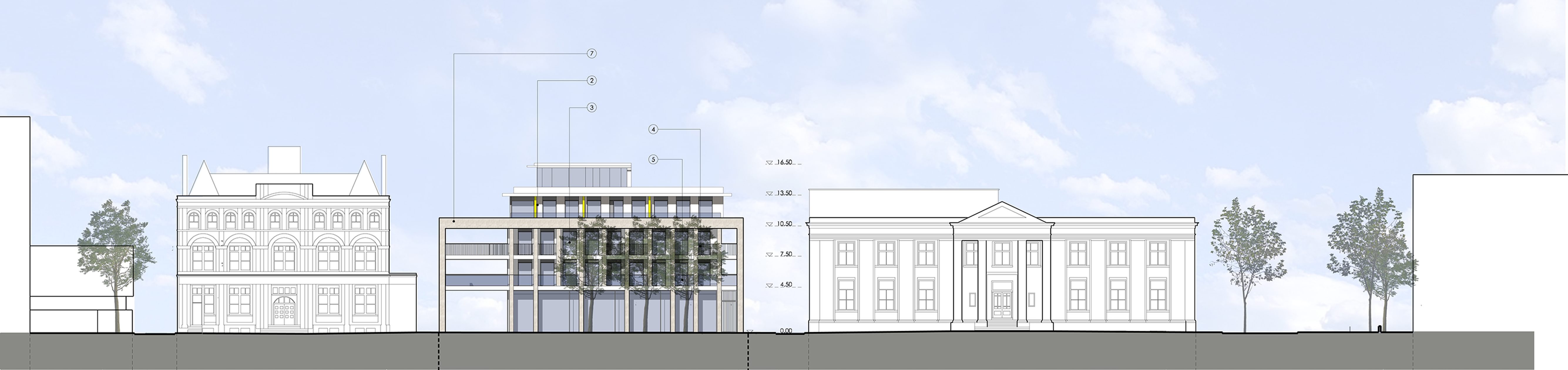 Spa Road Elevation