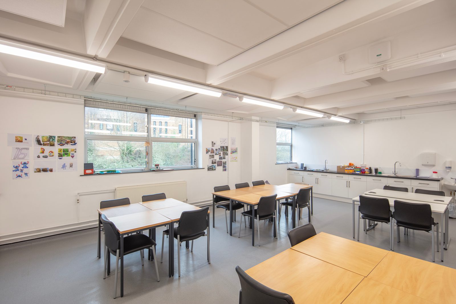 AHR Education Sheffield College Peaks Campus Building Consultancy Sheffield Teaching space