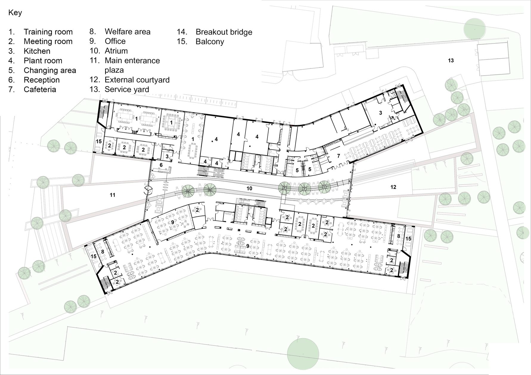 AHR Office UKHO Architecture Taunton Groundfloor
