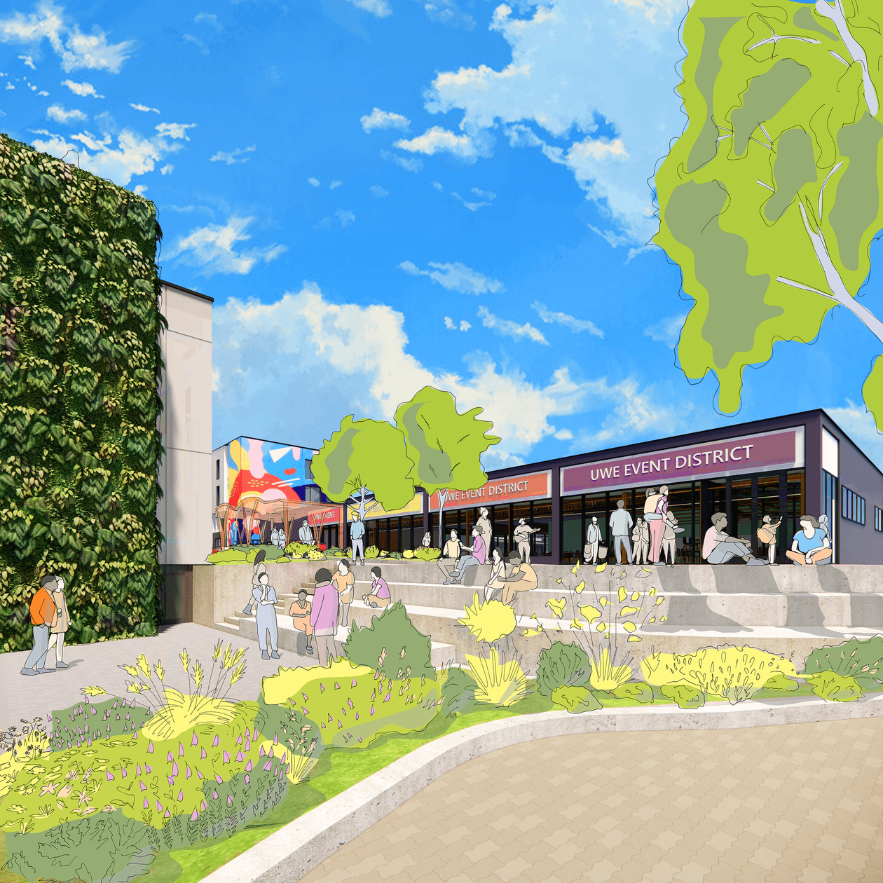 Ext Urban Marketplace