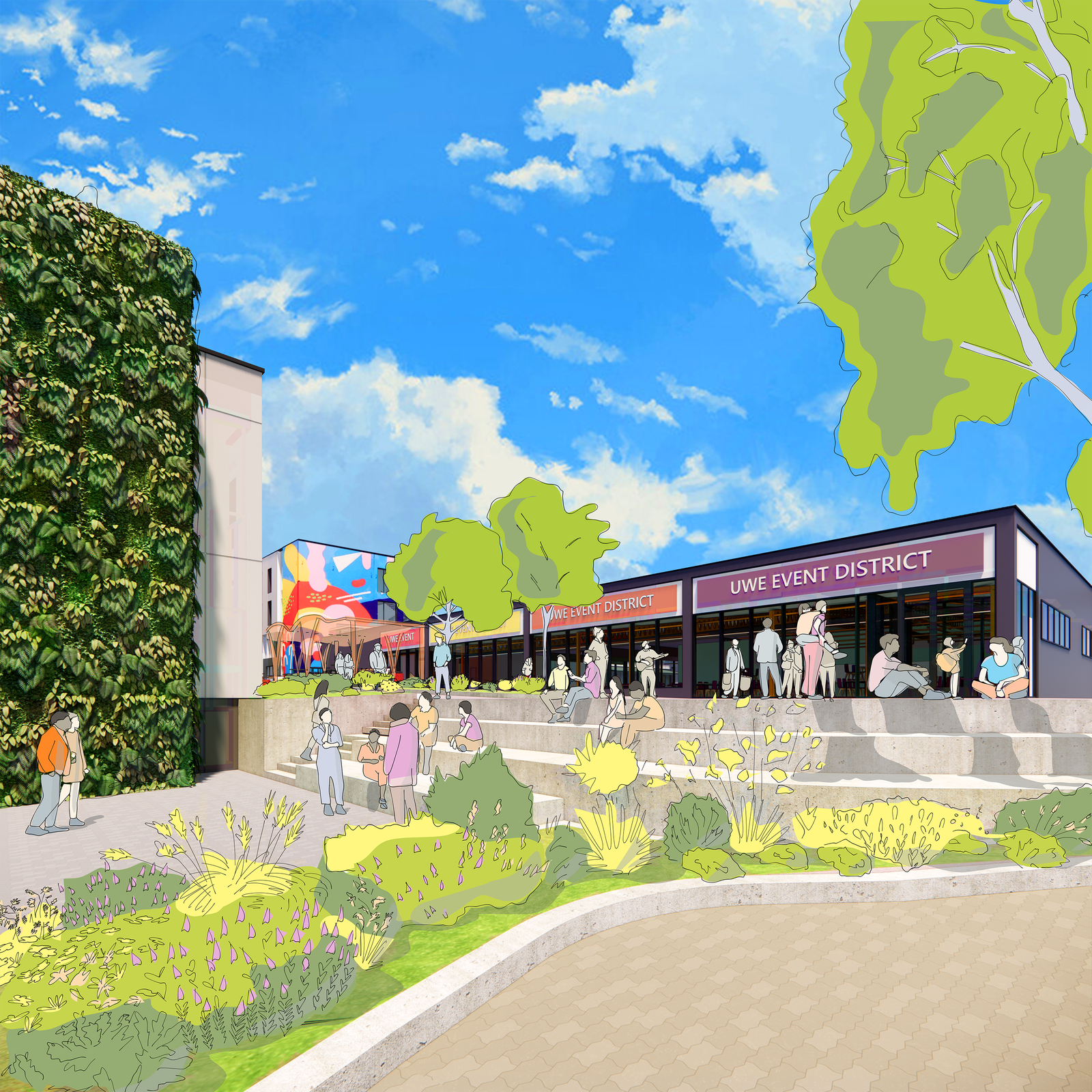 Ext Urban Marketplace