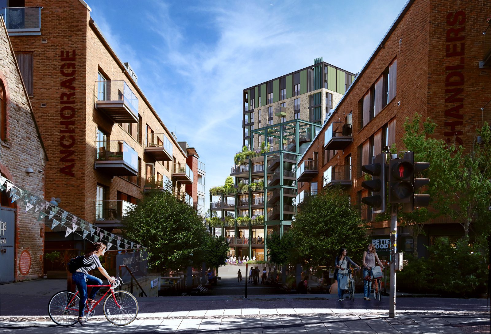 AHR Mixed Use Wapping Wharf North Architecture Bristol C10