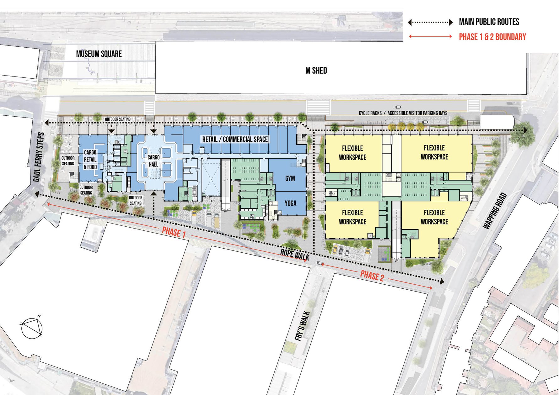AHR Mixed Use Wapping Wharf North Architecture Bristol Proposals 1