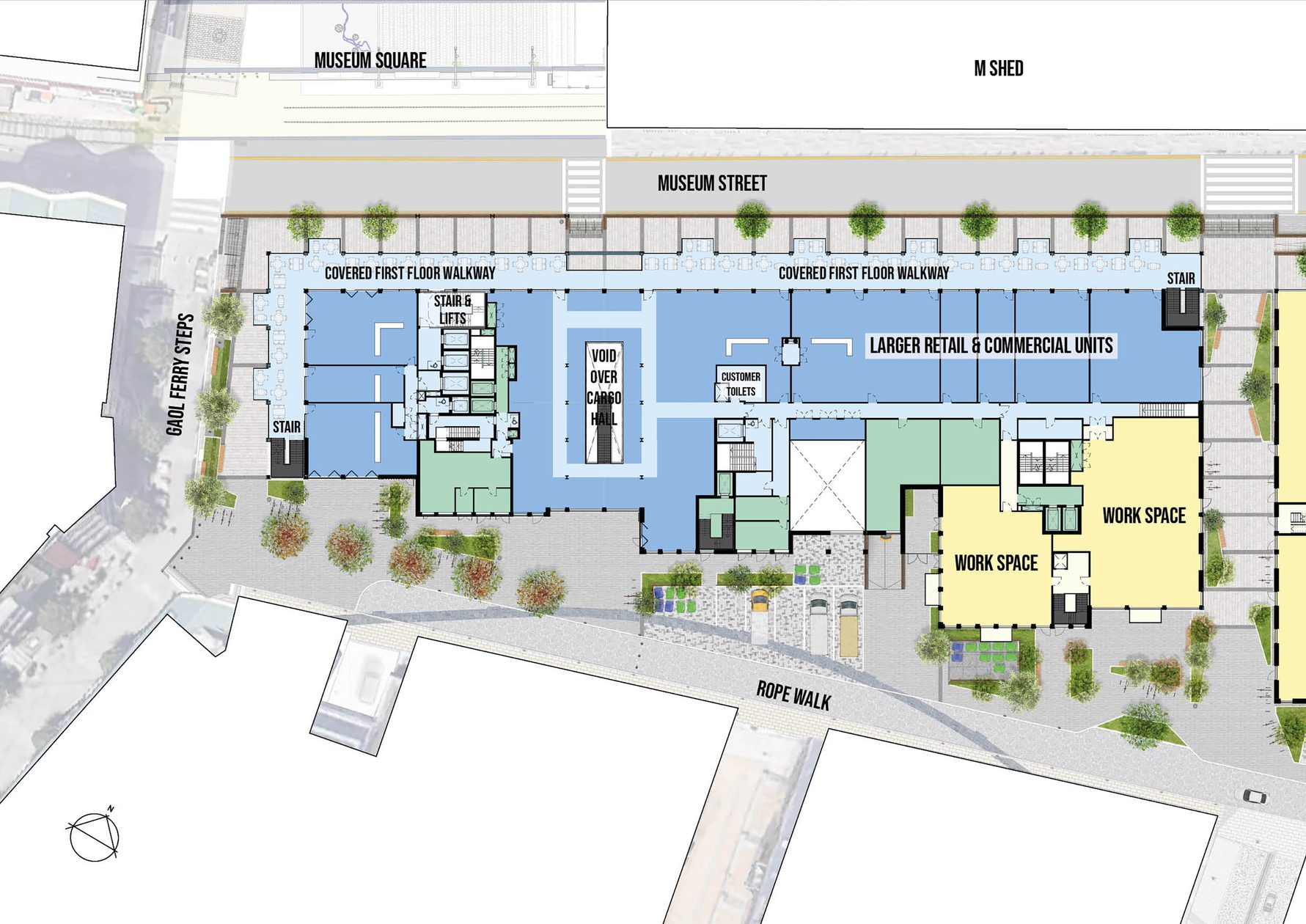 AHR Mixed Use Wapping Wharf North Architecture Bristol Proposals Images13