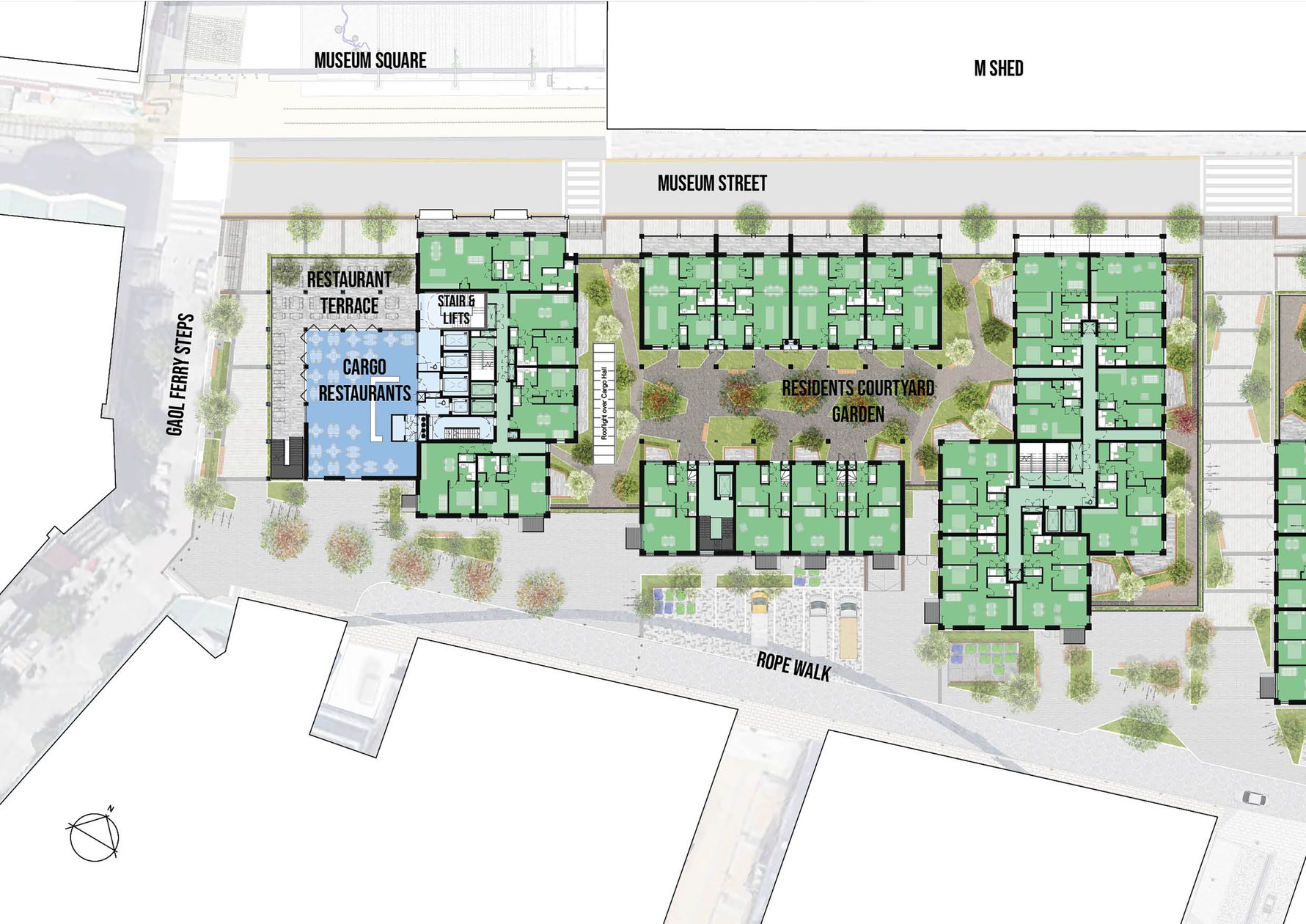 AHR Mixed Use Wapping Wharf North Architecture Bristol Proposals Images25